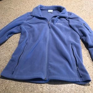 Columbia light purple fleece size M